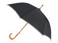 Parapluie automatique bord argente 4