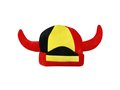 Chapeau Viking couleurs belges 1