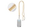 Support pour téléphone bandoulière tendance sur mesure en polyester avec cordon bicolore – Design entièrement personnalisé