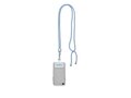 Support pour téléphone bandoulière tendance sur mesure en polyester avec cordon bicolore – Design entièrement personnalisé 3