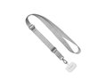 Porte-téléphone bandoulière réglable en tissu tissé sur mesure avec patch en cuir PU embossé – Design entièrement personnalisé 5
