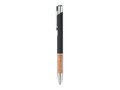 Stylo en aluminium encre bleue 2