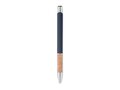 Stylo en aluminium encre bleue 8