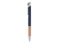 Stylo en aluminium encre bleue 7