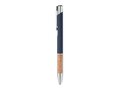 Stylo en aluminium encre bleue 7