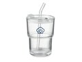 Gobelet verre et paille 400ml 4