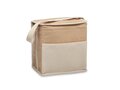 Sac isotherme toile et jute 3L
