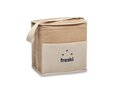 Sac isotherme toile et jute 3L 5