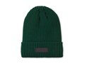 Bonnet tricoté avec revers
