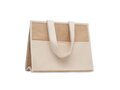 Sac shopping en toile et jute 2