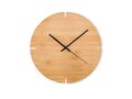 Round shape bamboo wall clock
