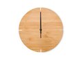 Round shape bamboo wall clock 2