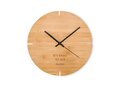 Round shape bamboo wall clock 3