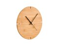 Round shape bamboo wall clock 4