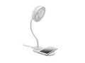 Desktop charger fan with light 3