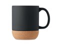 Matt ceramic cork mug 300 ml 1