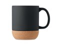 Matt ceramic cork mug 300 ml 2