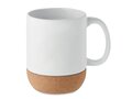 Matt ceramic cork mug 300 ml 6
