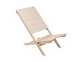 Chaise de plage pliable en bois 5