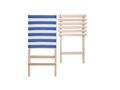 Chaise de plage pliable en bois 10