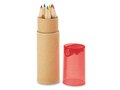 Tube de 6 crayons de couleur 2