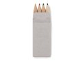 4 mini crayons de couleur