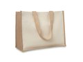 Sac shopping en jute et toile