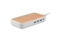 Chargeur sans fil avec hub USB 3 ports 1