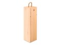 Coffret bouteille en bois