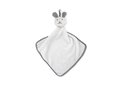 Serviette lapin en peluche