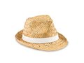 Chapeau en paille naturelle