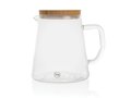 Carafe d'eau 1,2L en verre avec couvercle en bambou Ukiyo 2