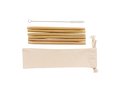 Set de pailles en fibre de bambou 6 pcs 1