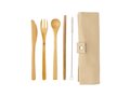 Set de couverts en bambou 4