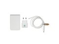 Set de 3 chargeurs 20W et type C en PET recyclé RCS Surge 5