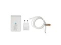 Set de 3 chargeurs 20W et type C en PET recyclé RCS Surge 6