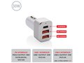 30W Chargeur voiture rapide triple sortie 5