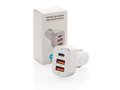 30W Chargeur voiture rapide triple sortie 6