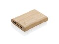 Batterie de secours 5000 mAh en bambou certifié FSC ®