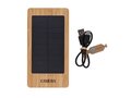 Batterie de secours solaire 10.000mAh en bambou Sunwick 7