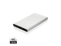 Powerbank 4000mAh en plastique recyclé/aluminium RCS 20