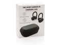 Ecouteurs sport TWS dans son boitier de charge 2