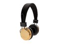 Casque audio sans fil en bambou 2