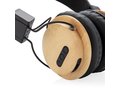 Casque audio sans fil en bambou 4