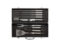 Set de 12 pcs pour barbecue en coffret aluminium 5