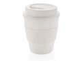 Mug en PP recyclable avec couvercle à vis - 350ml