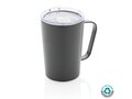 Mug moderne en acier inoxydable recyclé RCS avec couvercle 10