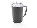 Mug moderne en acier inoxydable recyclé RCS avec couvercle 16