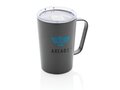 Mug moderne en acier inoxydable recyclé RCS avec couvercle 17