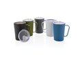 Mug moderne en acier inoxydable recyclé RCS avec couvercle 18